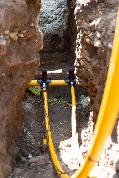 Propane Piping in Herndon